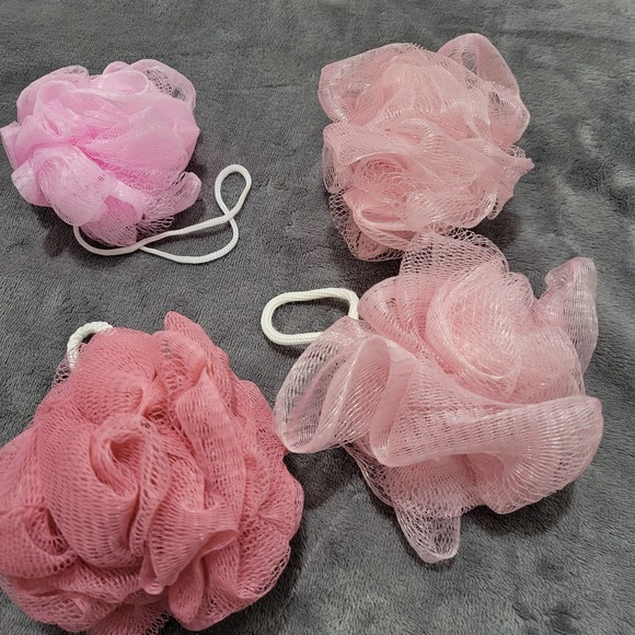 Other - 4 EXFOLIATING SHOWER SPONGES